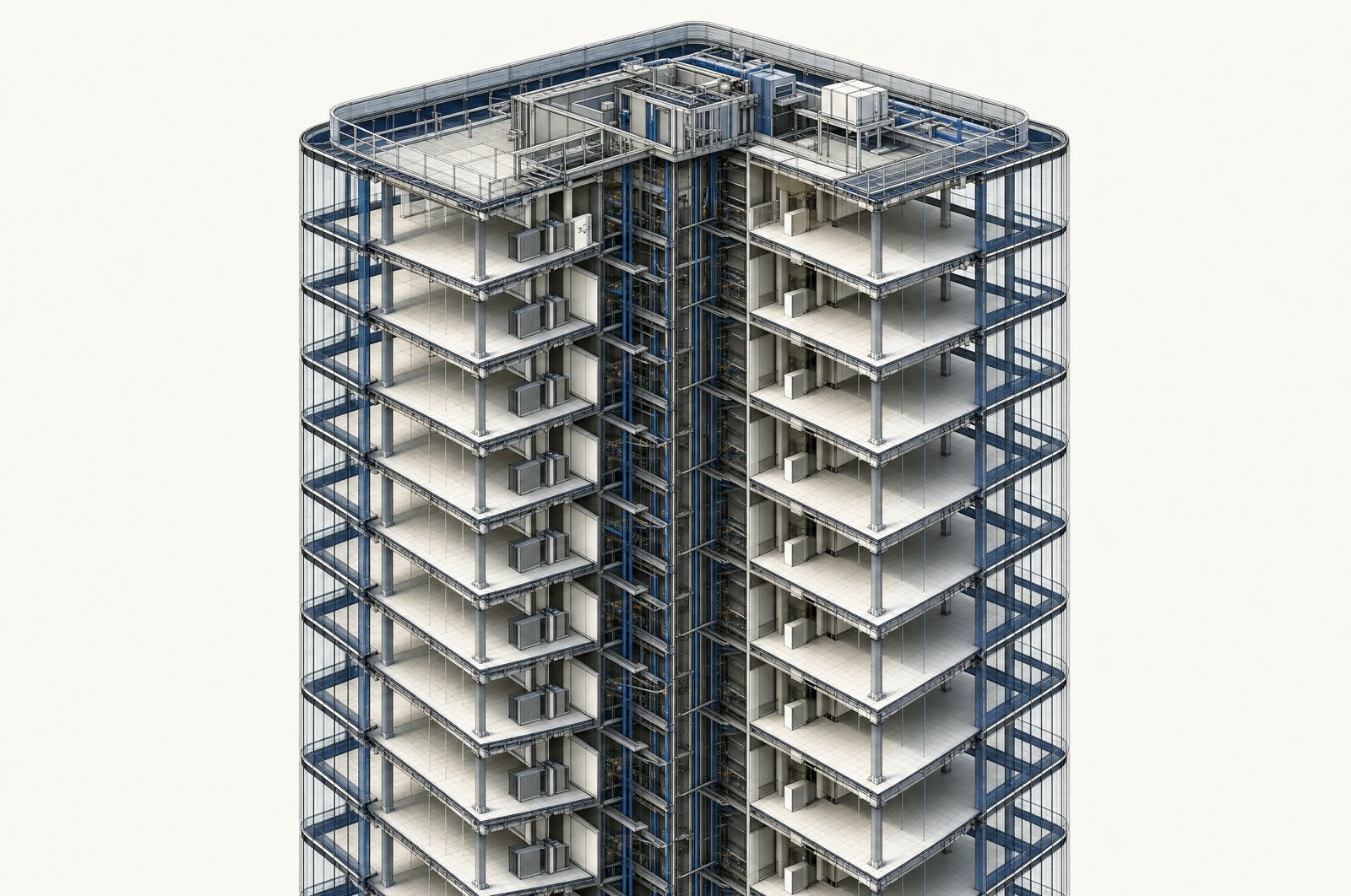High-rise tower